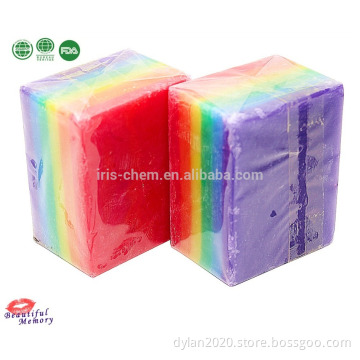 Colorful classical cheap perfumed bath soap gift set for skin care